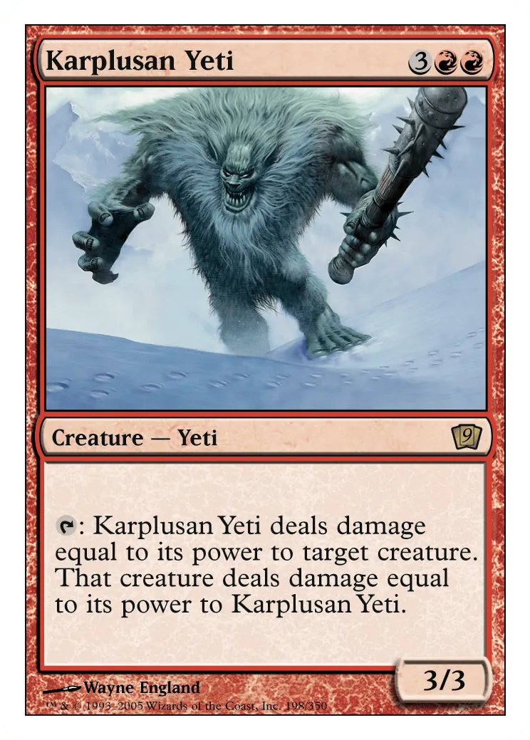Karplusan Yeti