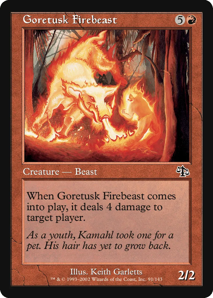 Goretusk Firebeast