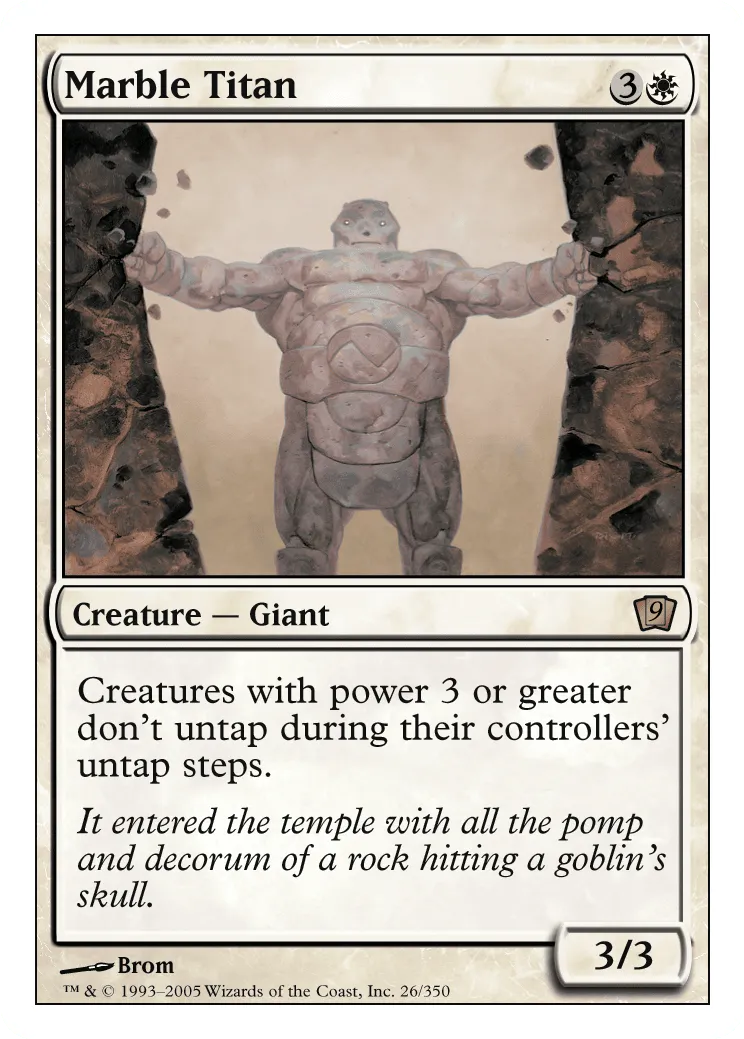 Marble Titan