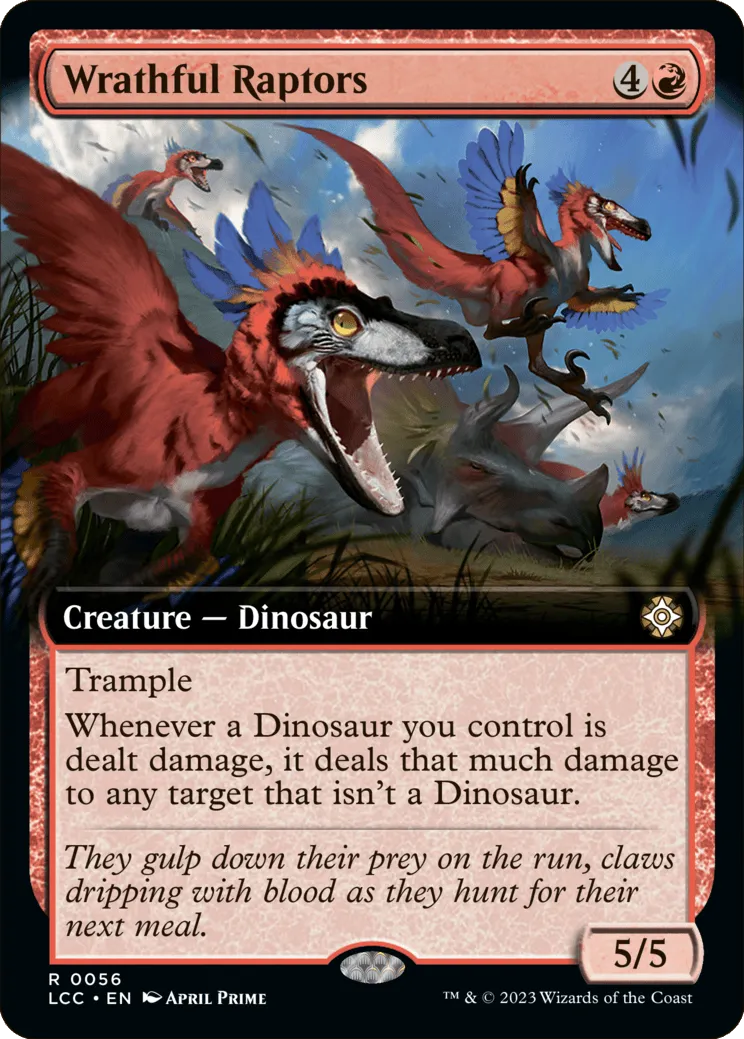 Wrathful Raptors