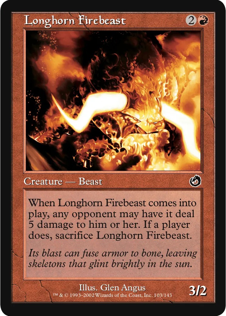 Longhorn Firebeast