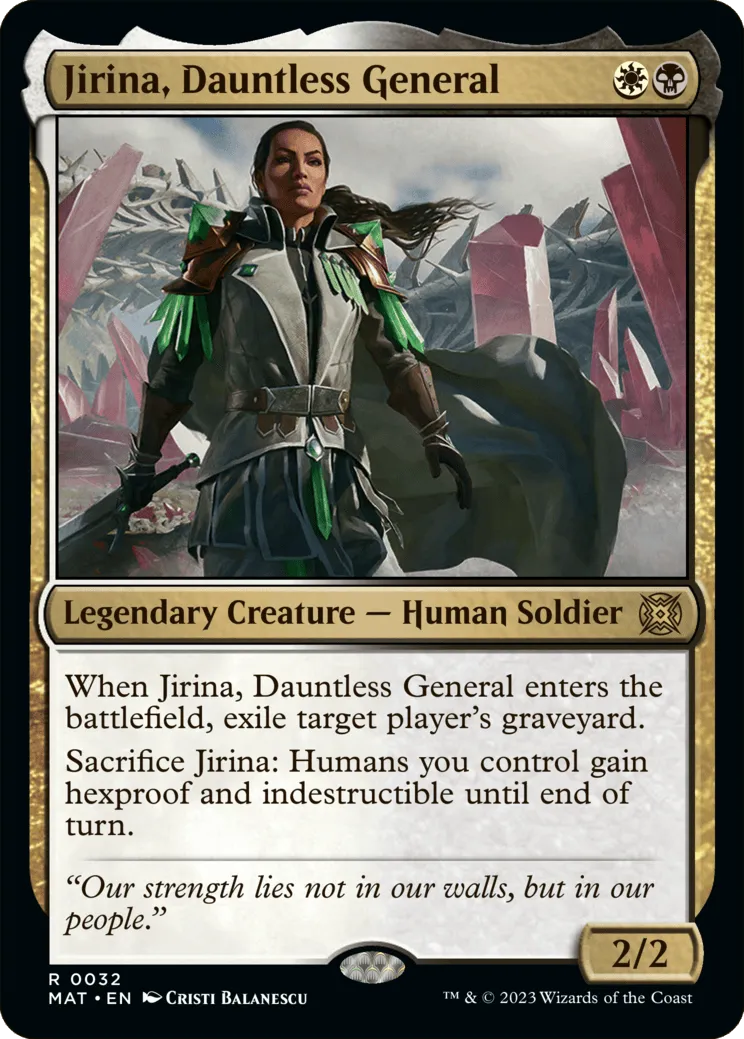 Jirina, Dauntless General