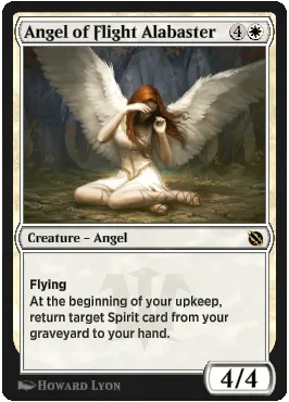 Angel of Flight Alabaster