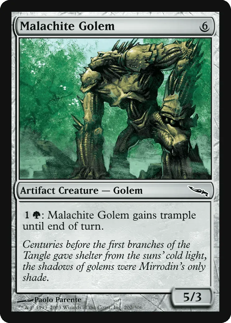 Malachite Golem