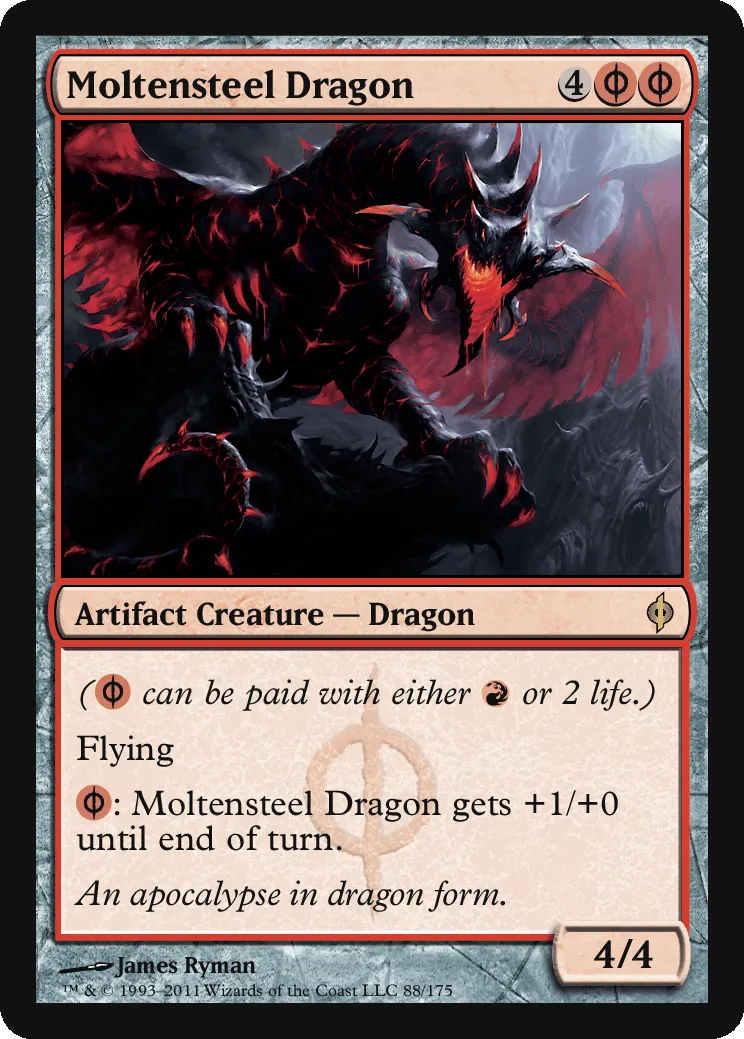 Moltensteel Dragon