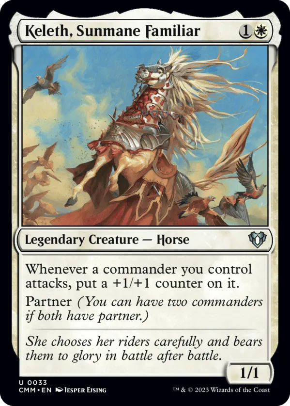 Keleth, Sunmane Familiar