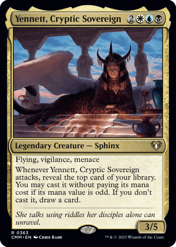 Yennett, Cryptic Sovereign