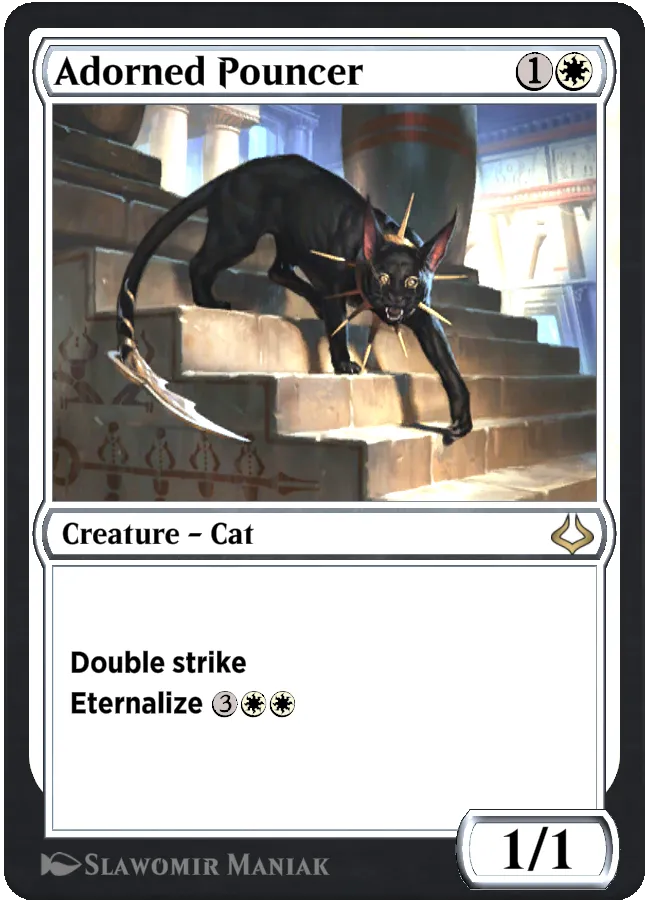 Adorned Pouncer
