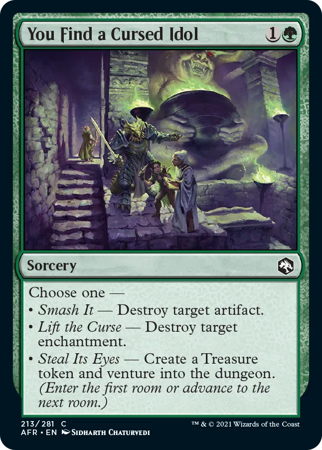 You Find a Cursed Idol