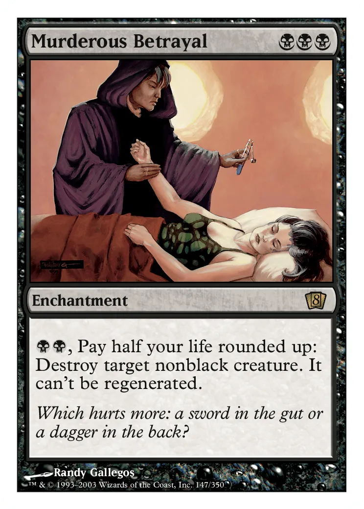 Murderous Betrayal