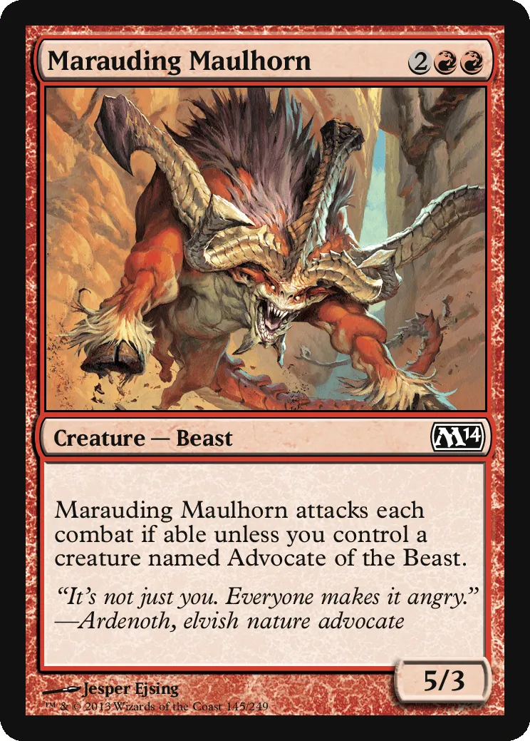 Marauding Maulhorn