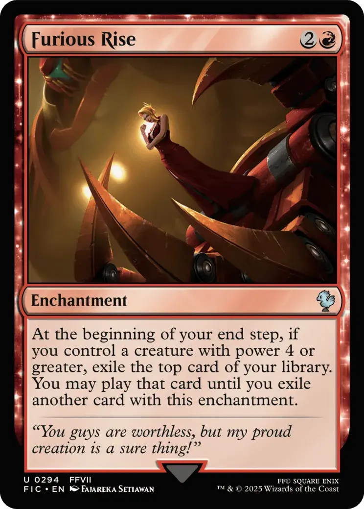 Furious Rise