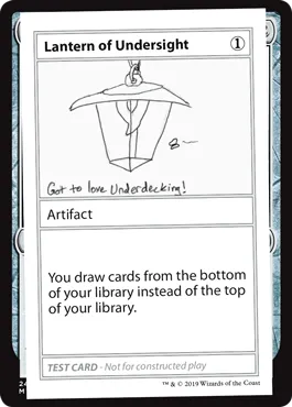Lantern of Undersight (playtest)