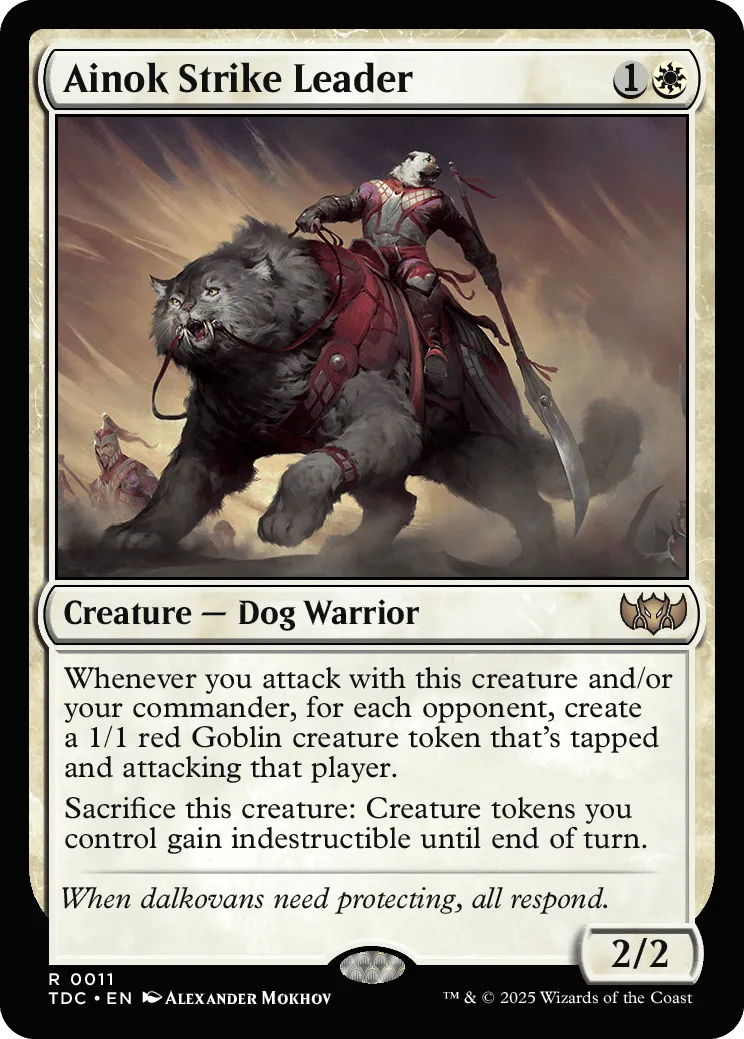 Ainok Strike Leader