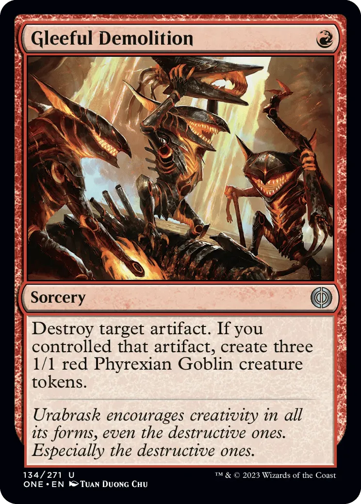 Gleeful Demolition