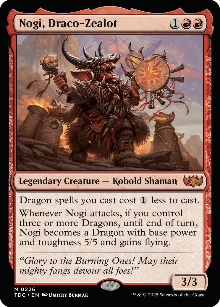 Nogi, Draco-Zealot