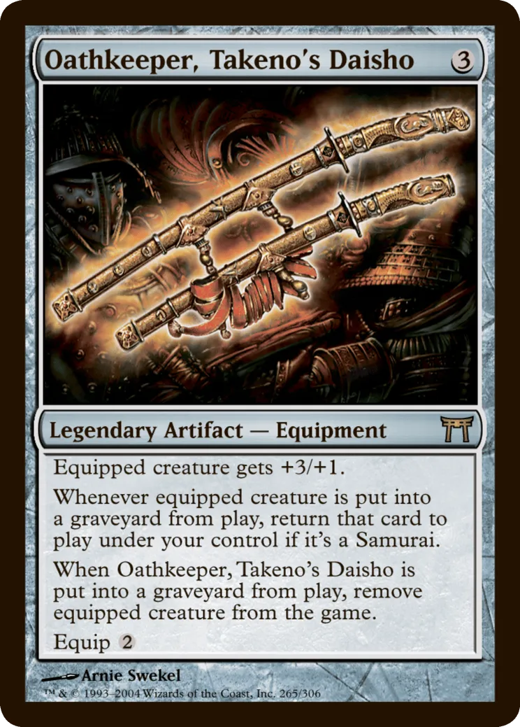 Oathkeeper, Takeno's Daisho