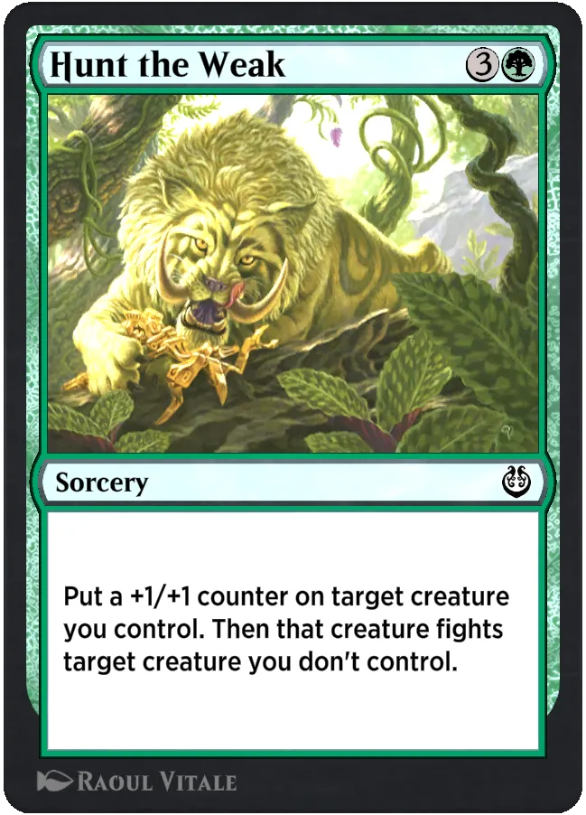 Hunt the Weak