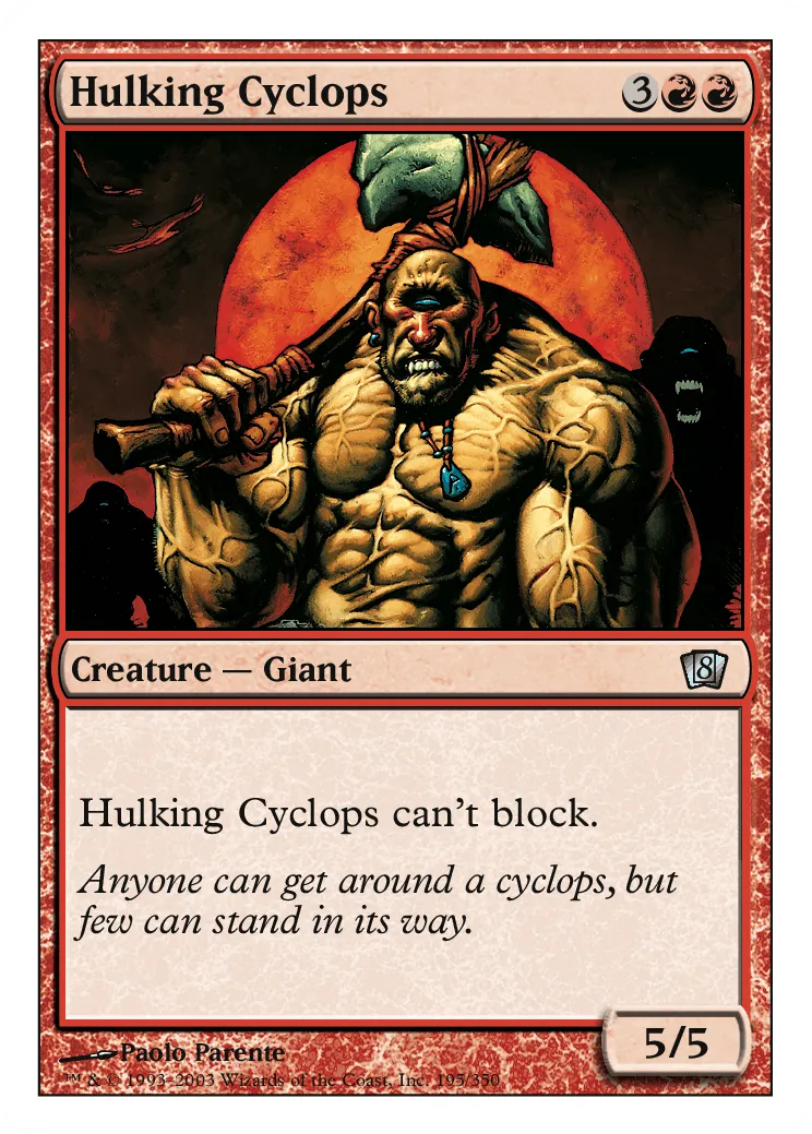 Hulking Cyclops