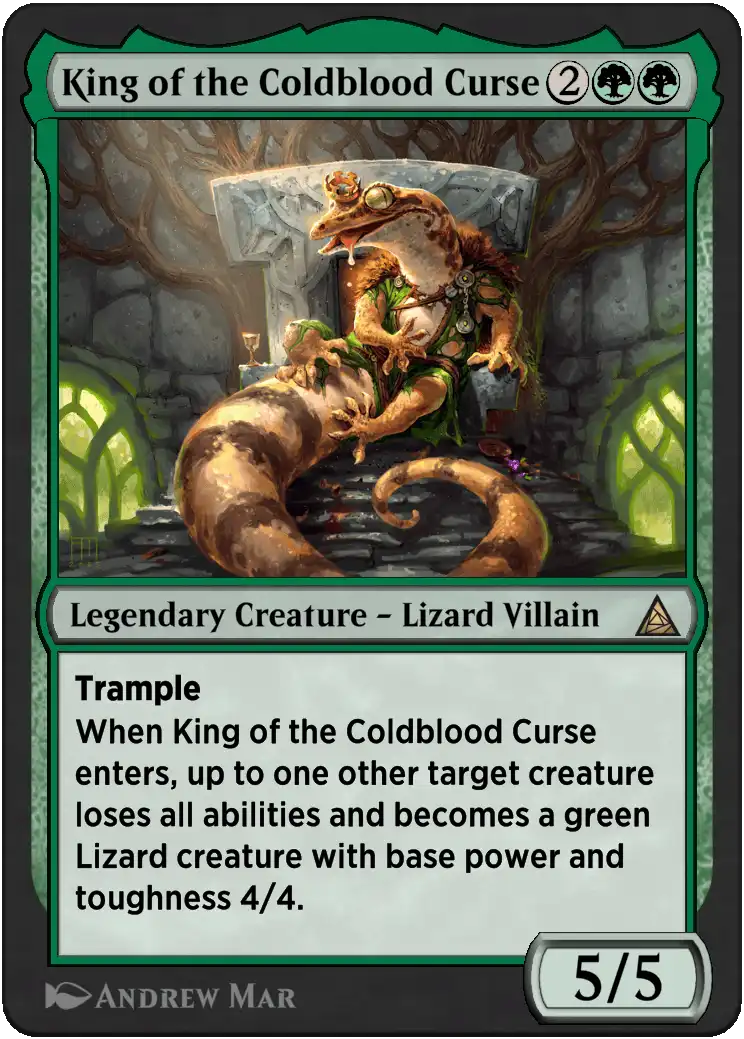 King of the Coldblood Curse