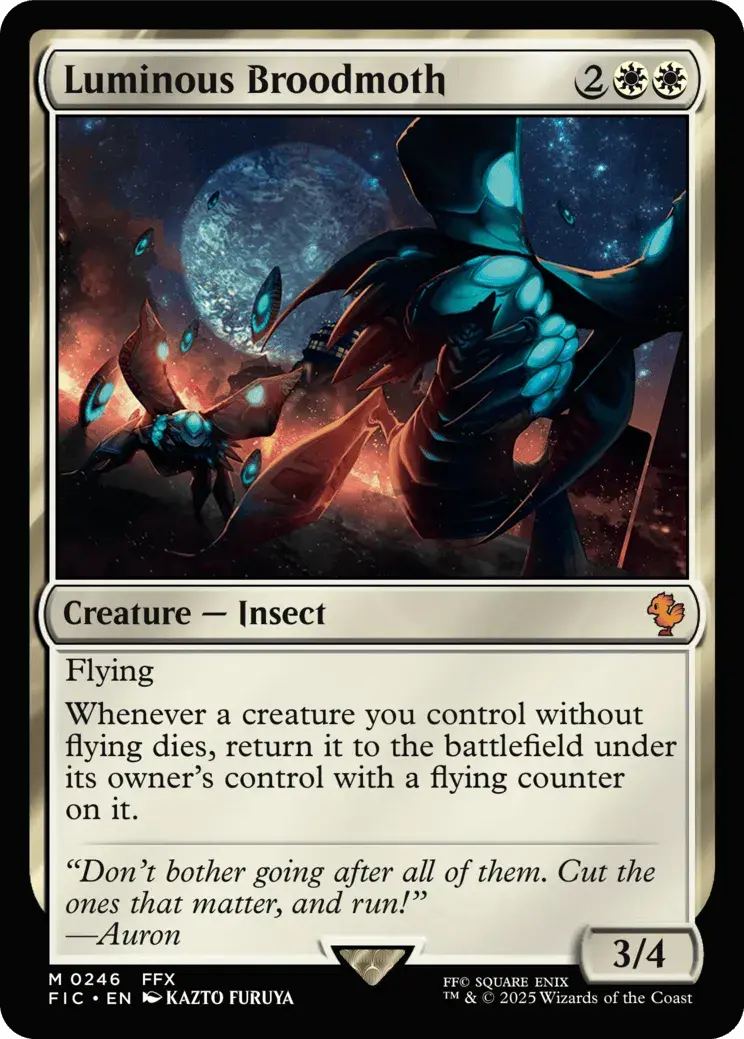 Luminous Broodmoth