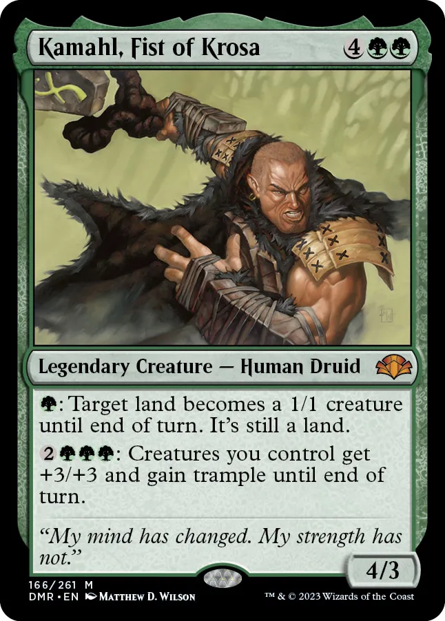 Kamahl, Fist of Krosa