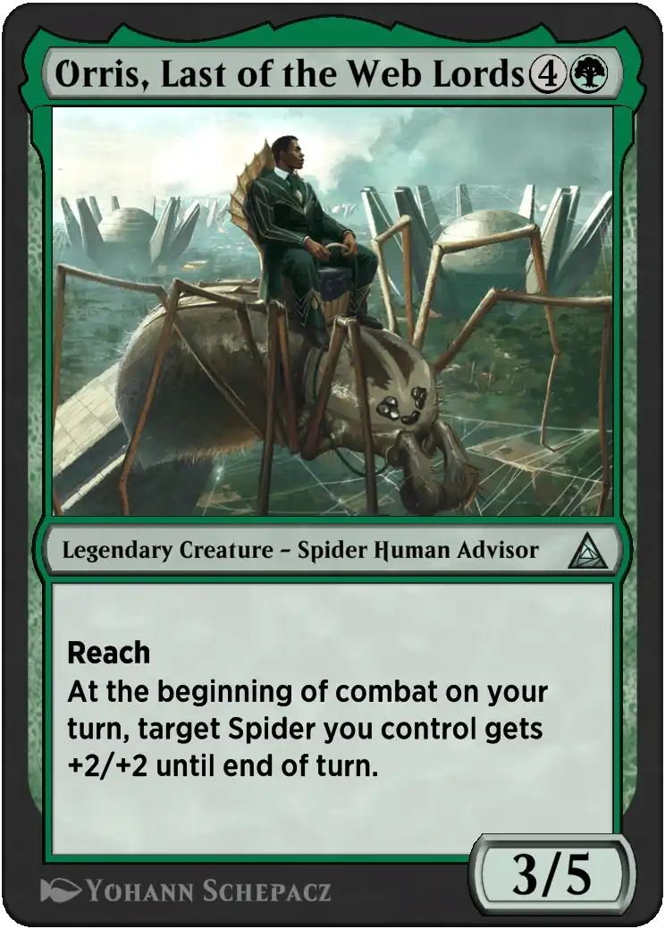 Orris, Last of the Web Lords