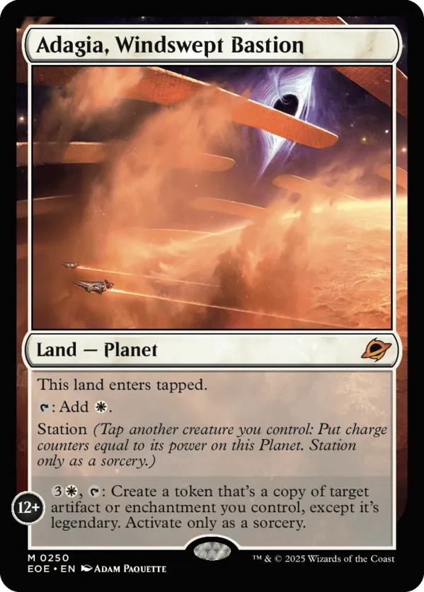 Adagia, Windswept Bastion