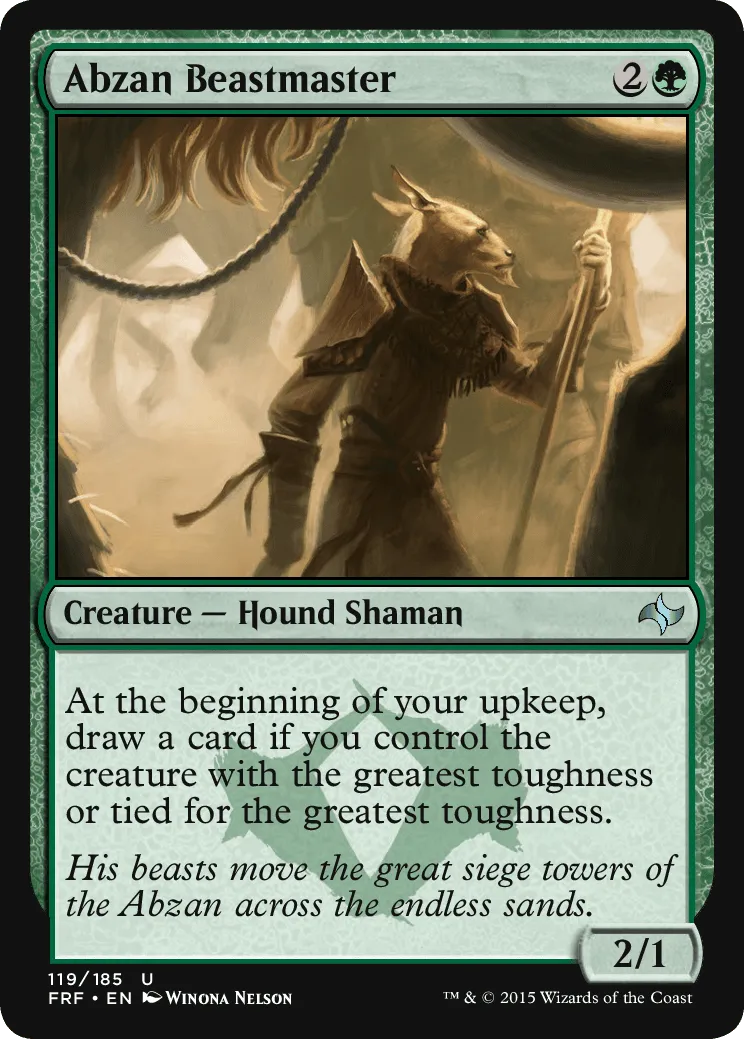 Abzan Beastmaster