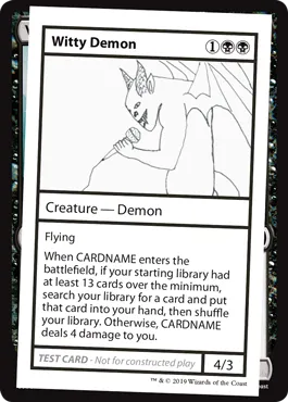Witty Demon (playtest)