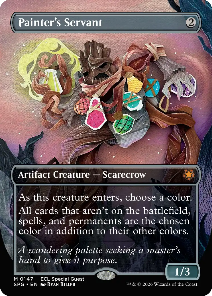 Painter's Servant