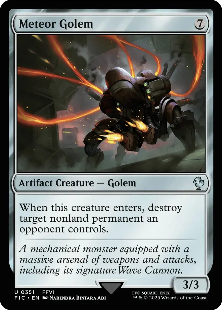 Meteor Golem