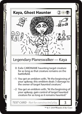 Kaya, Ghost Haunter (playtest)