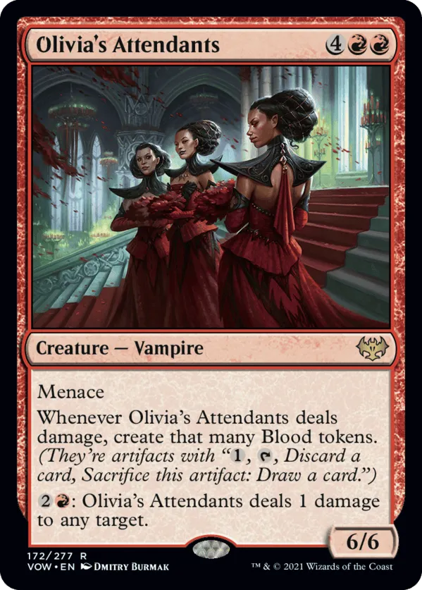 Olivia's Attendants