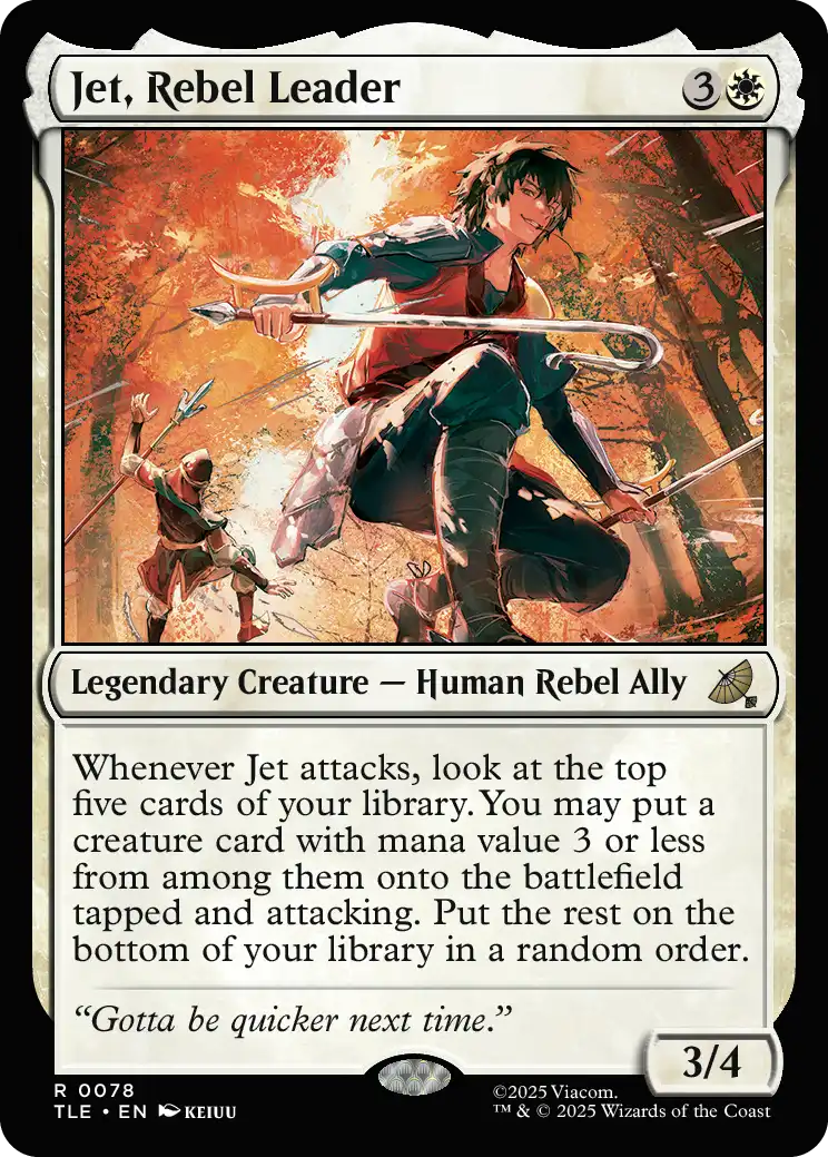 Jet, Rebel Leader