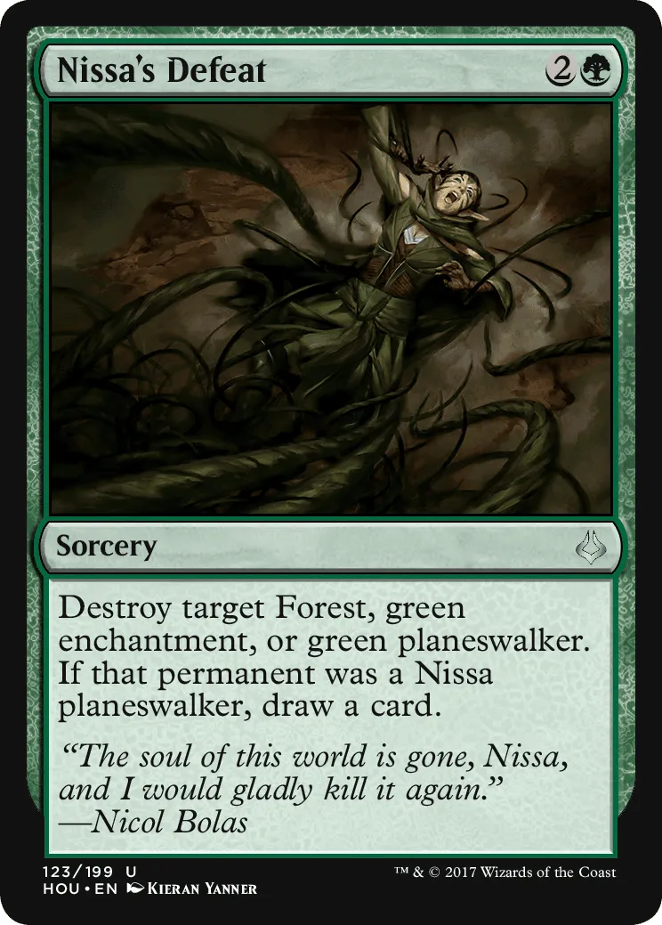 Nissa's Defeat
