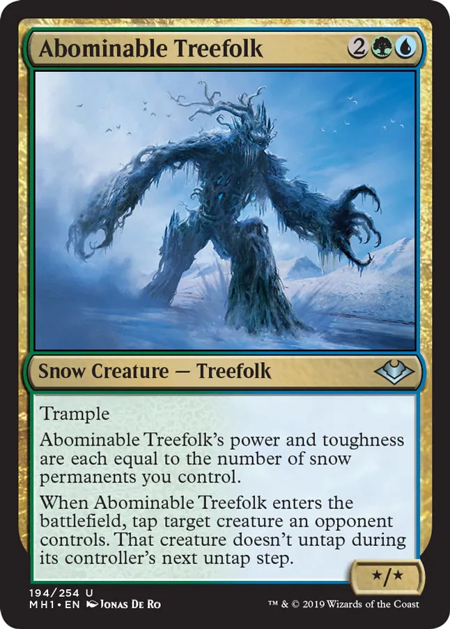 Abominable Treefolk