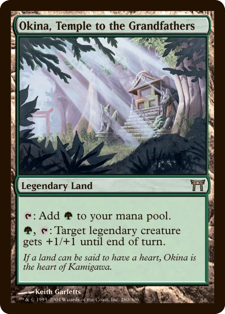 Okina, Temple to the Grandfathers