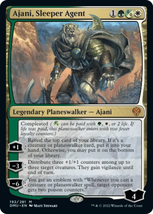 Ajani, Sleeper Agent