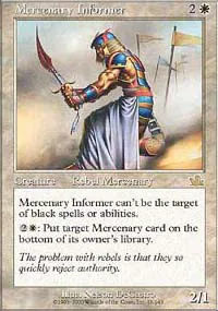 Mercenary Informer