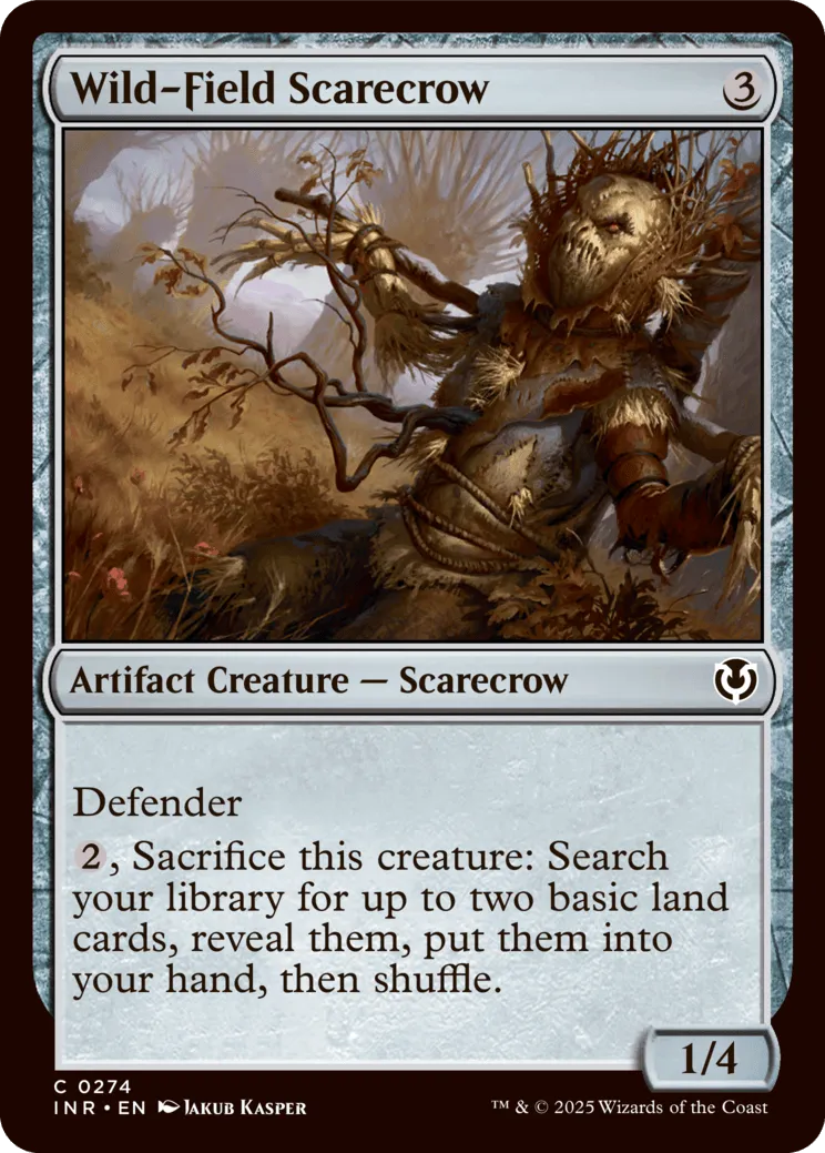 Wild-Field Scarecrow