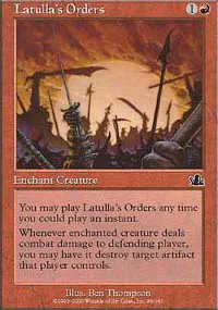 Latulla's Orders