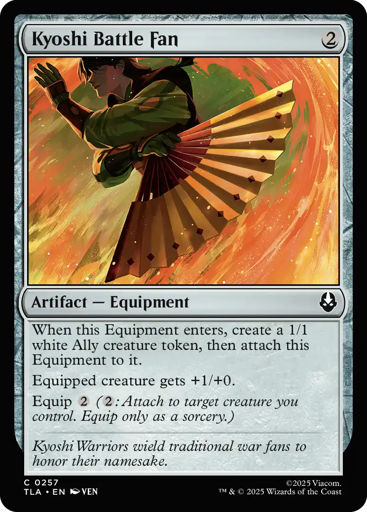 Kyoshi Battle Fan