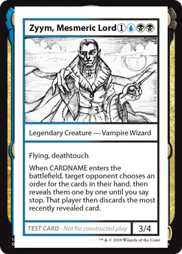 Zyym, Mesmeric Lord (playtest)