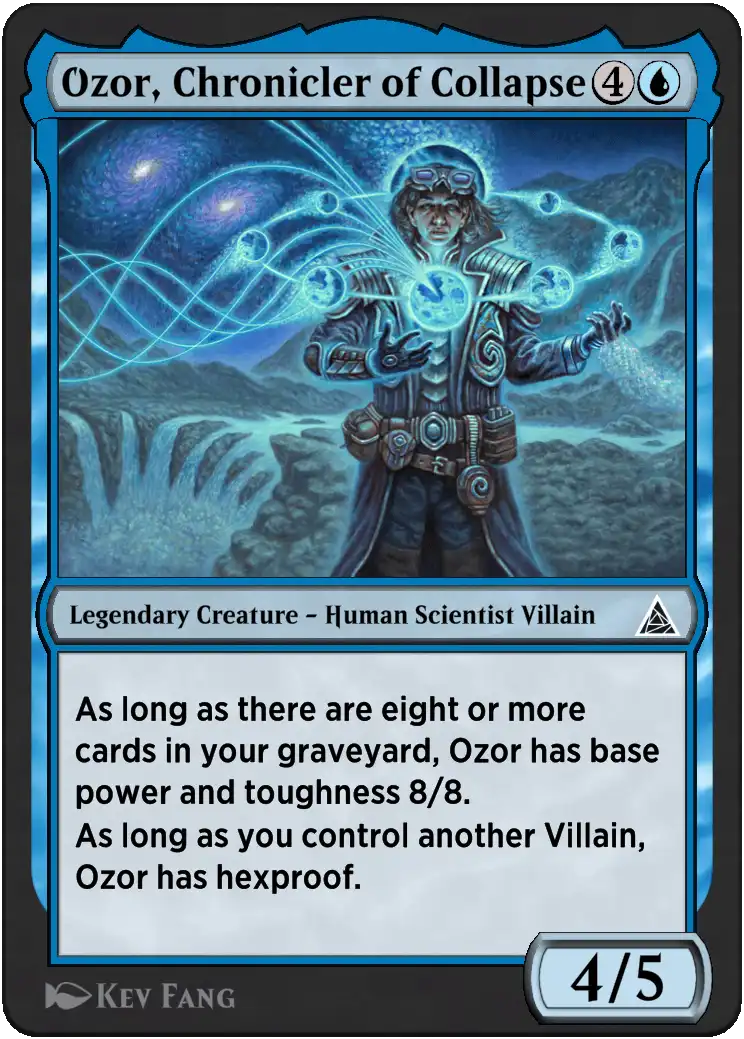 Ozor, Chronicler of Collapse