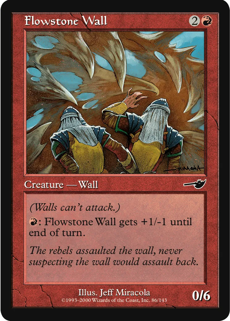 Flowstone Wall