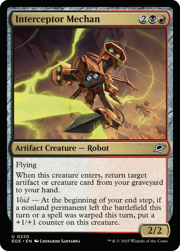 Interceptor Mechan