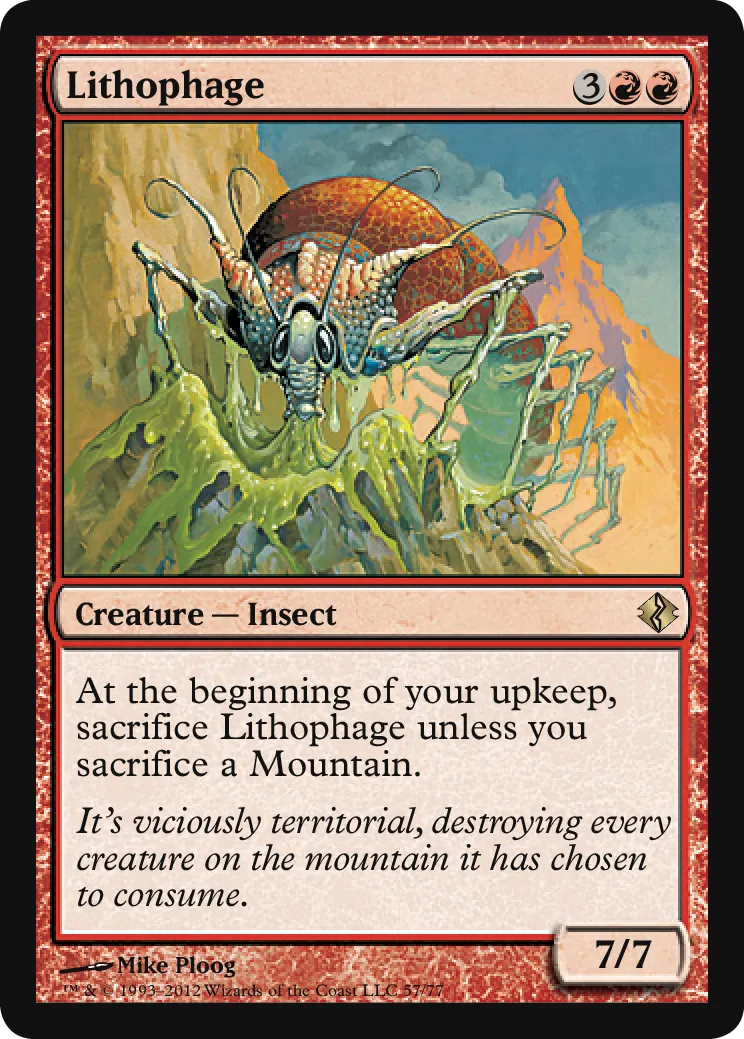 Lithophage