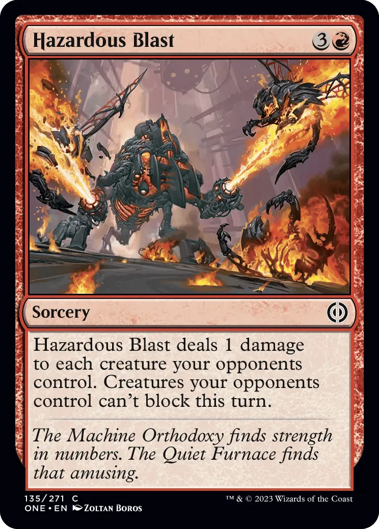 Hazardous Blast