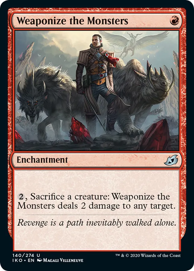 Weaponize the Monsters